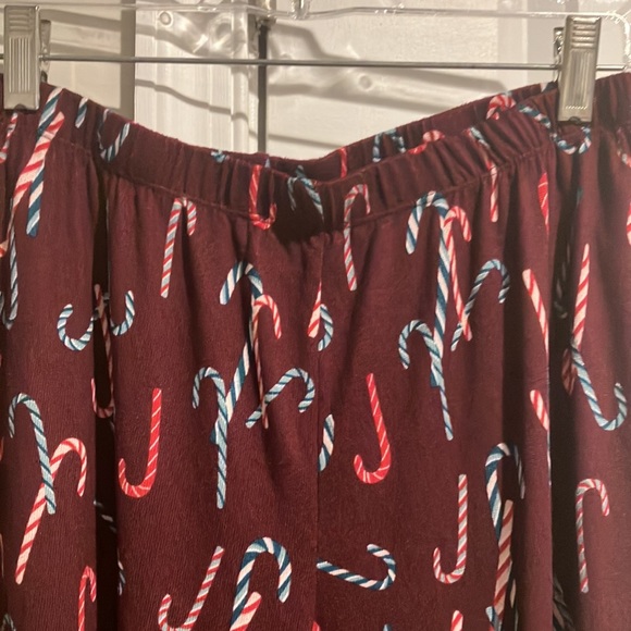 Charter Club Intimates Candy Cane PJ Bottoms - Picture 2 of 8